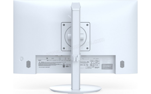 NEC E274FL-WH - Vue de l'arri&egrave;re
