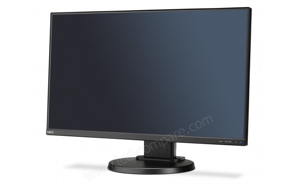 NEC MultiSync E241N-BK - Vue 3/4 droite