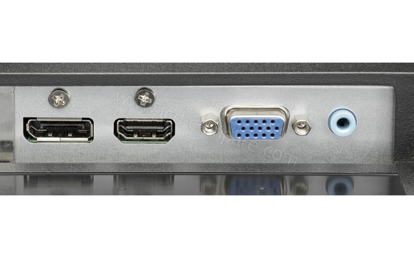 NEC MultiSync E241N-BK - Connectique