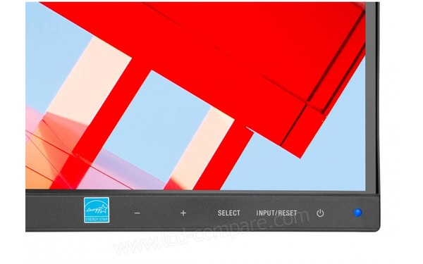 NEC MultiSync E271N-BK - Zoom sur la partie basse