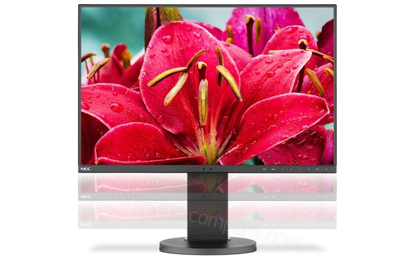 NEC MultiSync EA245WMi-BK - Pied r&eacute;glable en hauteur