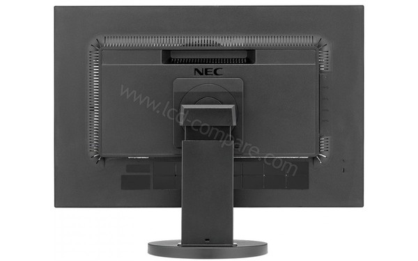 NEC MultiSync EA245WMi-BK - Vue de l'arri&egrave;re