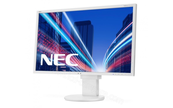 NEC MultiSync EA274WMi-WH - Vue 3/4 droite