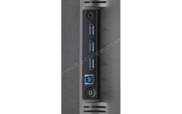 NEC MultiSync EX241UN-BK - Connectiques c&ocirc;t&eacute;