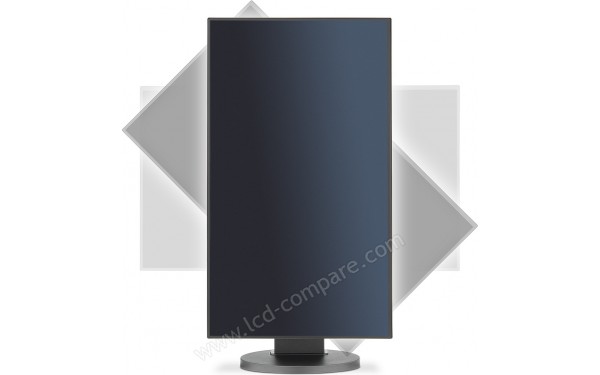 NEC MultiSync EX241UN-BK - Vue de face passage en mode portrait