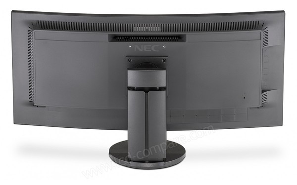 NEC MultiSync EX341R Noir - vue de l'arri&egrave;re