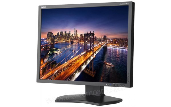 NEC MultiSync P212-BK - Vue 3/4 droite