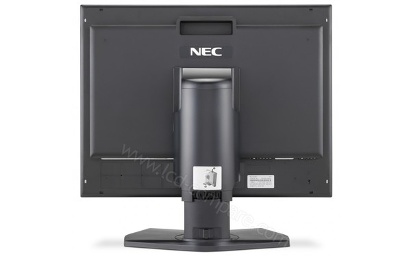 NEC MultiSync P212-BK - Vue de l'arri&egrave;re