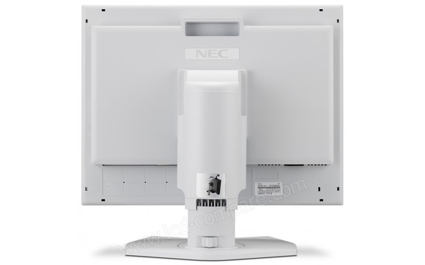 NEC MultiSync P212-WH - Vue de l'arri&egrave;re