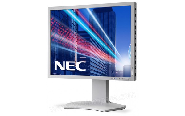NEC MultiSync P212-WH - Vue 3/4 droite