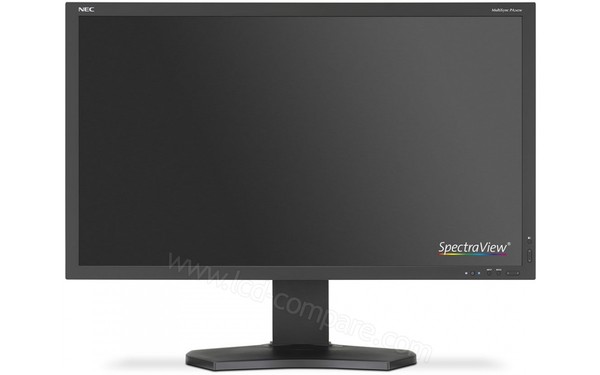 NEC MultiSync PA242W-SV2 Noir - Vue de face