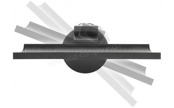 NEC MultiSync PA243W-BK - Vue du dessus