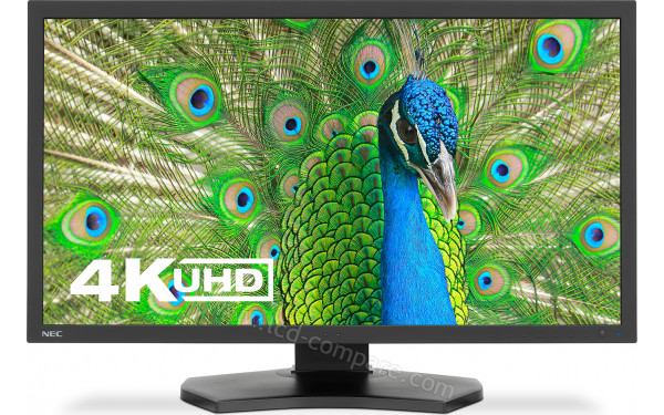 NEC MultiSync PA311D-BK - Vue de face