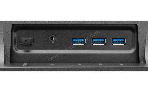 NEC MultiSync PA311D-BK - Connectiques sur le c&ocirc;t&eacute; droit