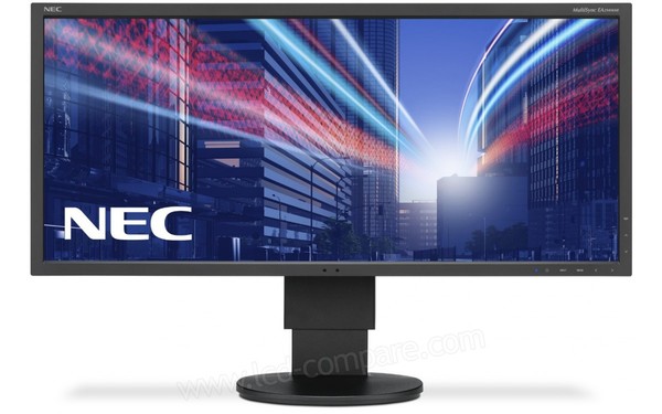NEC MultiSync EA294WMi Noir - Vue de face