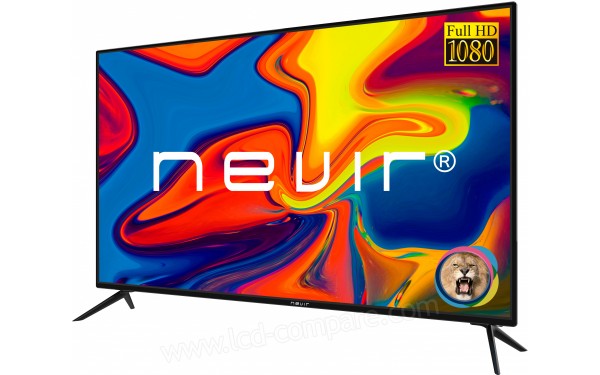 NEVIR NVR-7428-50FHD-N - Vue 3/4 droite