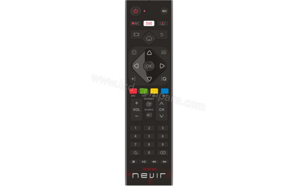 NEVIR NVR-8050-32RD2S-SMA-B - T&eacute;l&eacute;commande