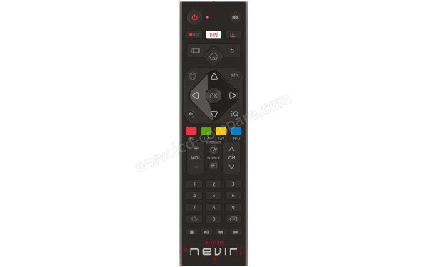 NEVIR NVR-8050-40FHD2S-SMA-A - T&eacute;l&eacute;commande