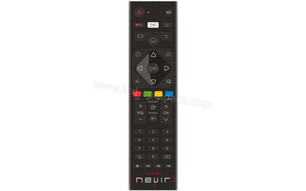 NEVIR NVR-8050-40FHD2S-SMA-P - T&eacute;l&eacute;commande