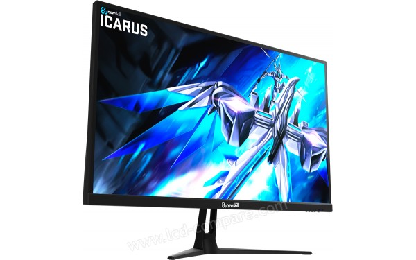 NEWSKILL Icarus 27 4K 60 - Vue 3/4 gauche
