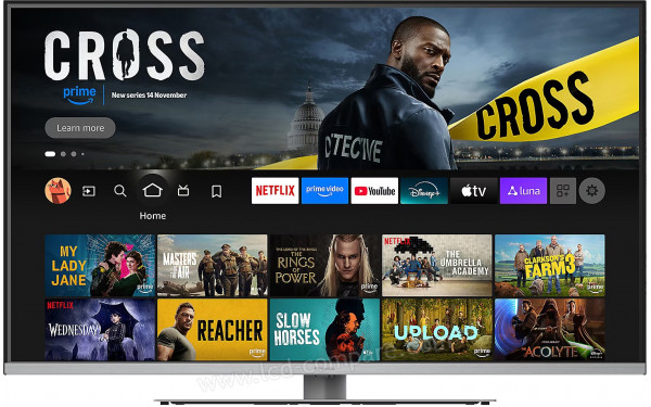 PANASONIC TV-43W93BE6 - Vue de face