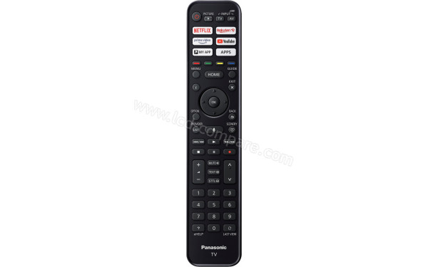 PANASONIC TX-40JX850E - T&eacute;l&eacute;commande