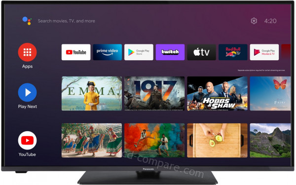 PANASONIC TX-43LS490 - Vue de face