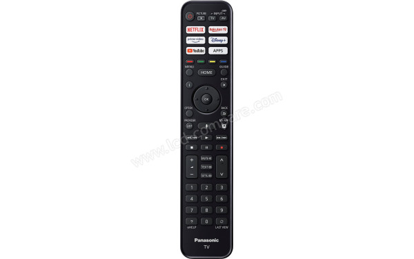 PANASONIC TX-43MX940E - T&eacute;l&eacute;commande