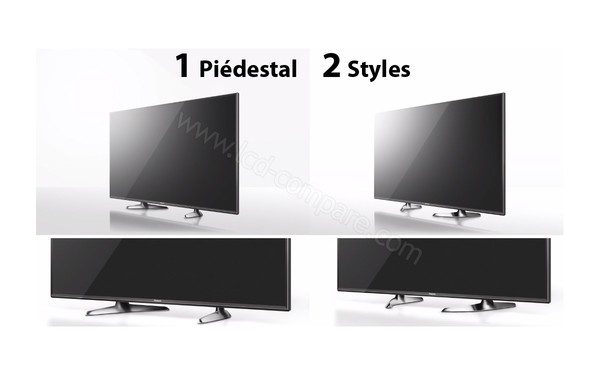 PANASONIC TX-49DX600E - Pied Flexible (cr&eacute;dit : Panasonic)