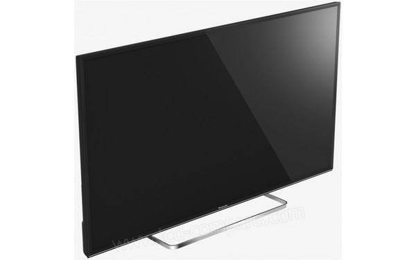 PANASONIC TX-49FSW504 Noir - Vue 3/4 gauche du haut