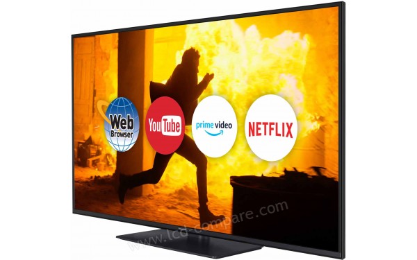 PANASONIC TX-50GX550E - Vue 3/4 droite