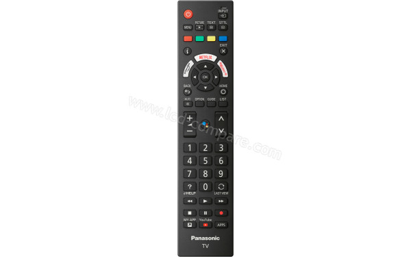 PANASONIC TX-50JX820E - T&eacute;l&eacute;commande