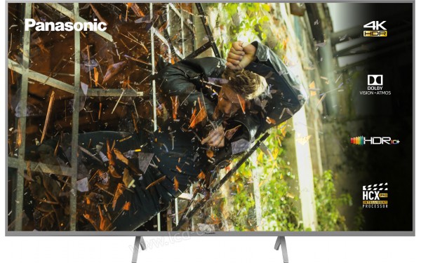 PANASONIC TX-55GXW904 - Vue de face pieds rapproch&eacute;s