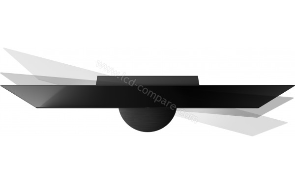 PANASONIC TX-55HZ1500E - Vue du dessus avec pied pivotant