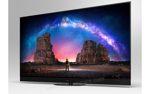 PANASONIC TX-55JZ2000 - Vue 3/4 droite en perspective