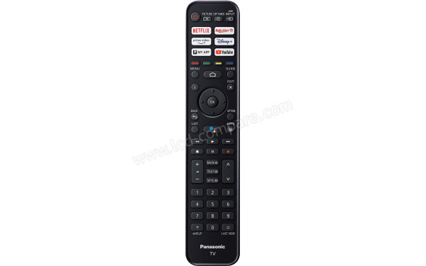 PANASONIC TX-55LX800 - T&eacute;l&eacute;commande