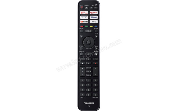 PANASONIC TX-55LZ800 - T&eacute;l&eacute;commande