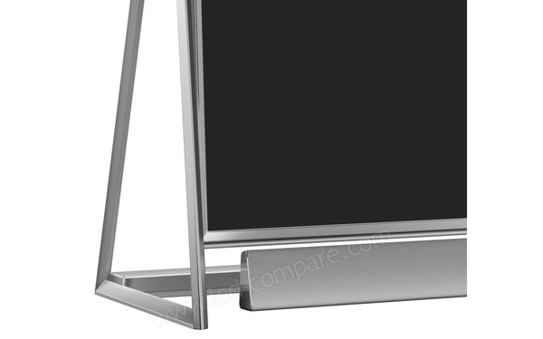 PANASONIC TX-58DX800E - Zoom sur le coin inf&eacute;rieur gauche