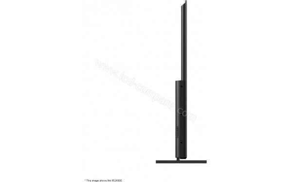 PANASONIC TX-58JX810E - Vue de profil gauche
