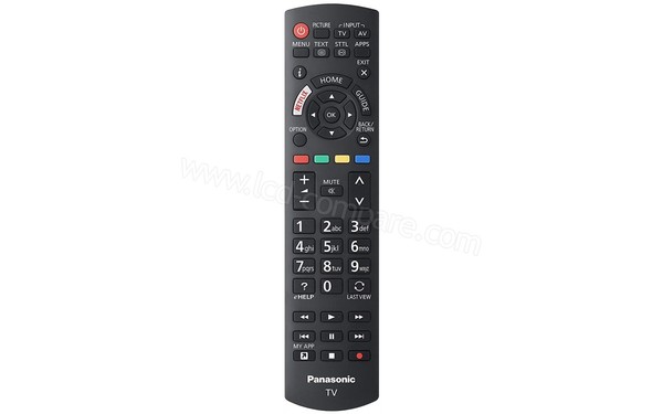 PANASONIC TX-65FXW654 Noir - T&eacute;l&eacute;commande