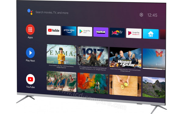 PANASONIC TX-65JX710 - Vue 3/4 droite