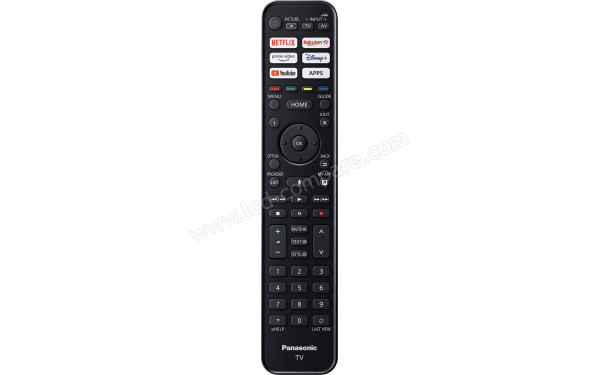 PANASONIC TX-75LX940 - T&eacute;l&eacute;commande