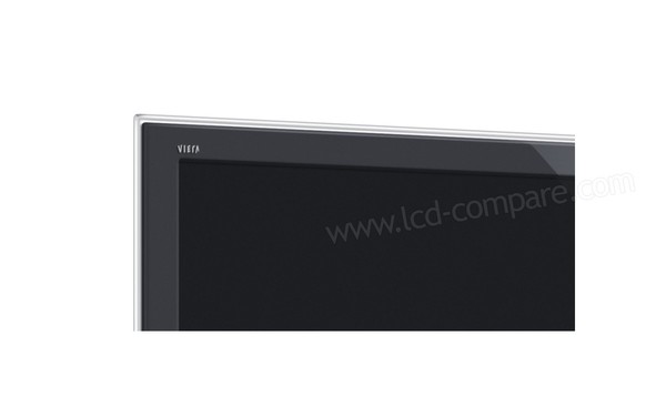 PANASONIC TX-L47ET5E - Zoom sur l'angle sup&eacute;rieur gauche