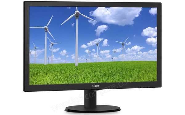 PHILIPS 223S5LSB - Vue 3/4 gauche