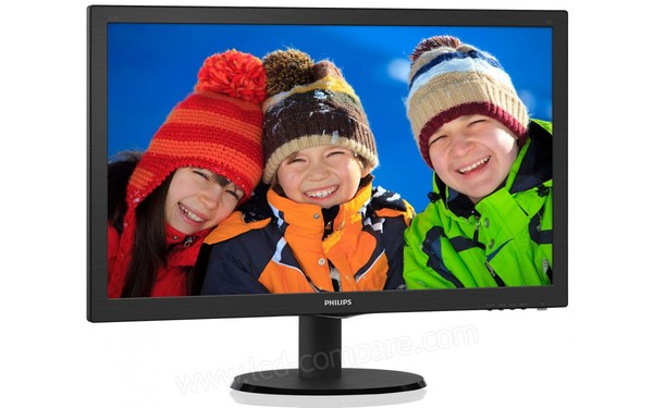 PHILIPS 223V5LHSB2 - Vue 3/4 gauche