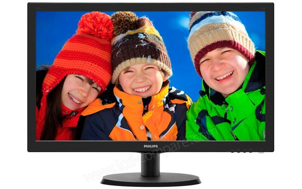 PHILIPS 223V5LHSB - Vue de face