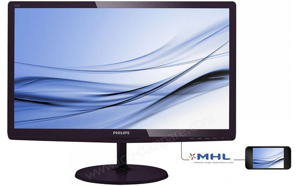 PHILIPS 227E6EDSD - Vue de face