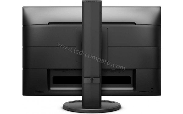 PHILIPS 230B8QJEB - Vue de l'arri&egrave;re en position basse