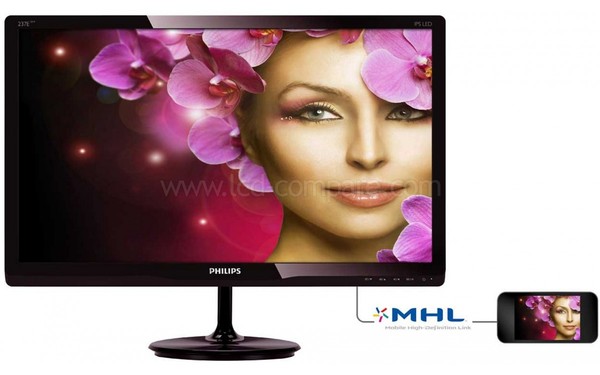 PHILIPS 237E4QHAD - Vue de face