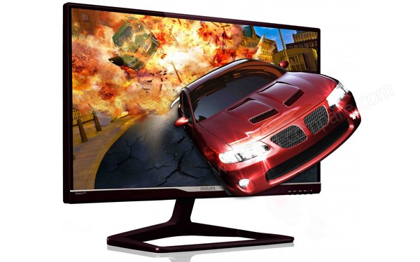 PHILIPS 238G4DHSD - Vue 3/4 gauche avec effet 3D